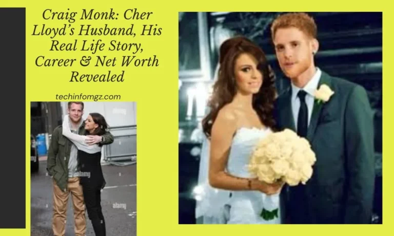 Craig Monk Cher Lloyd’s Husband