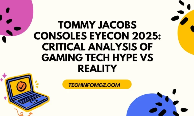 Tommy Jacobs Consoles Eyecon 2025 Critical Analysis of Gaming Tech Hype vs Reality