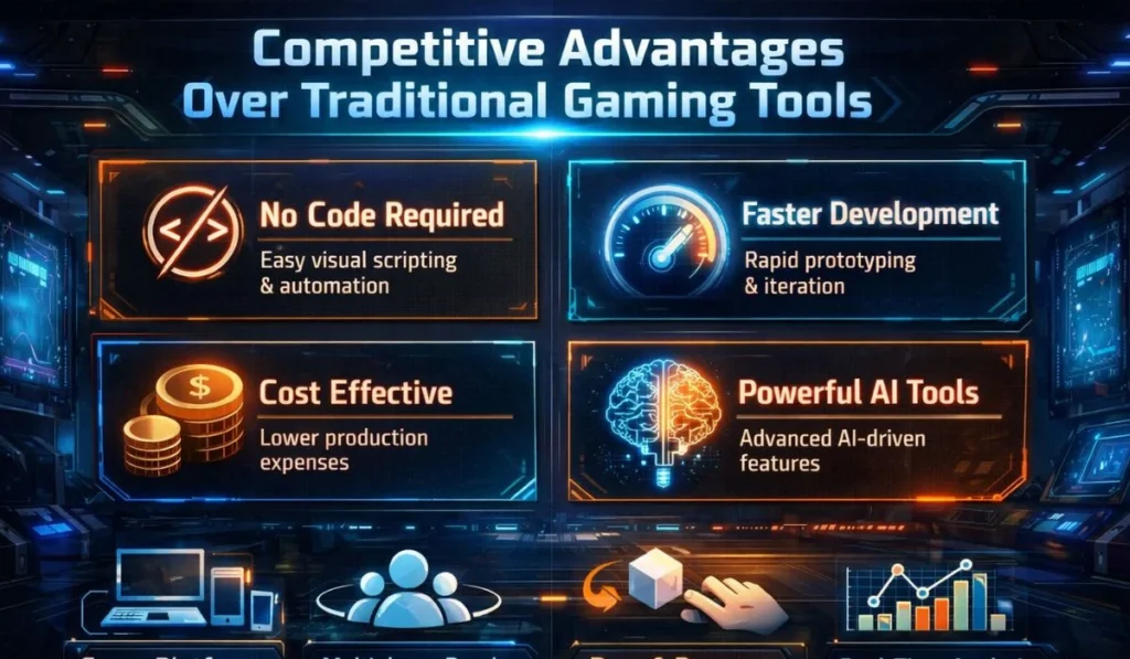 Competitive Advantages Over Traditional Gaming Tools