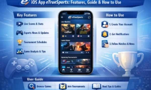 iOS App eTrueSports Features, Guide & How to Use